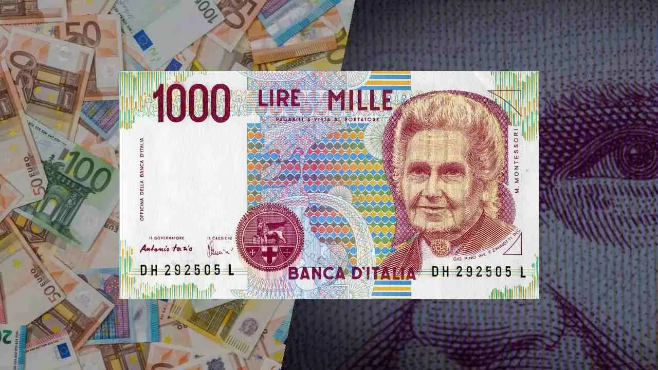 Hai trovato una vecchia banconota da mille lire Montessori? Ecco quanto vale oggi sul mercato