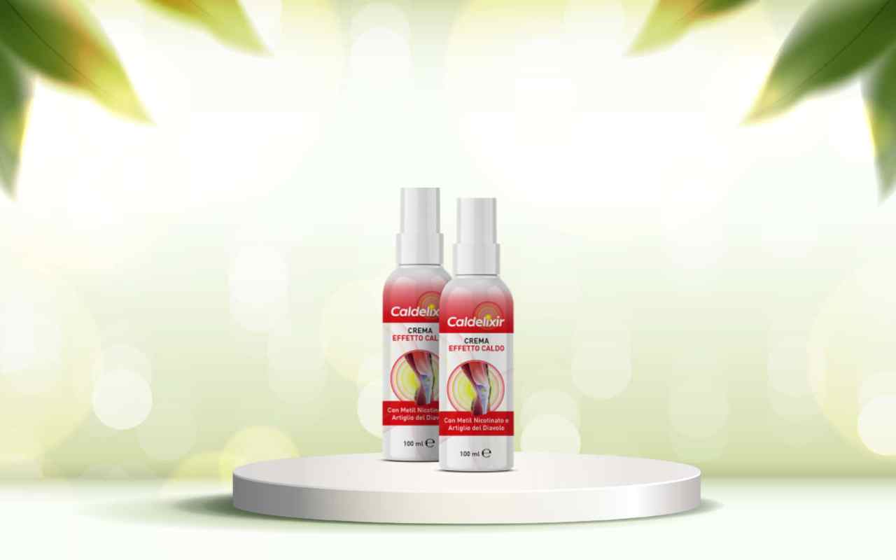 Prova Caldelixir: la crema riscaldante per dolori muscolari, offerta a tempo