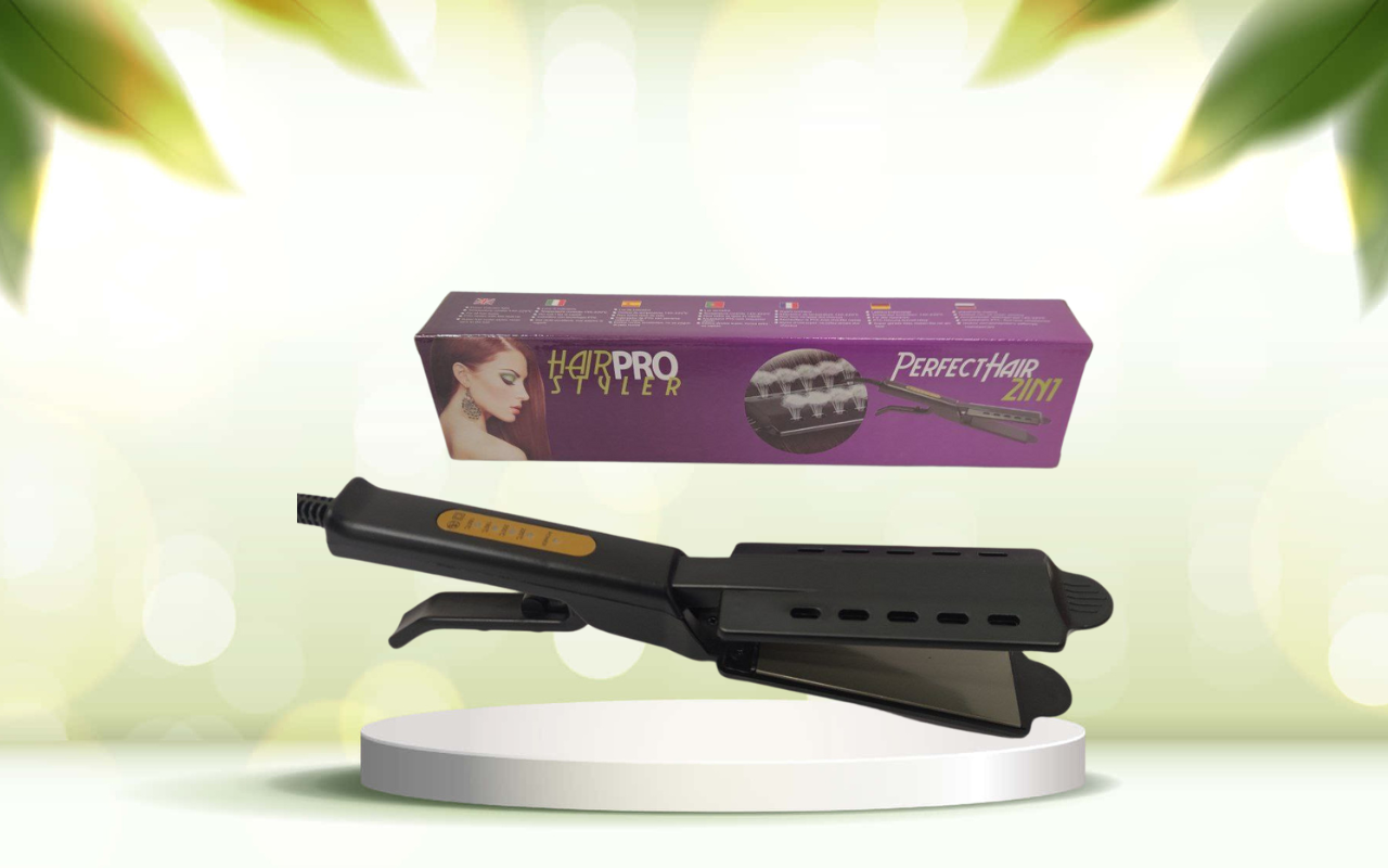 Scopri la piastra Hair Pro Style 2 in 1: capelli lisci e asciutti in un solo gesto